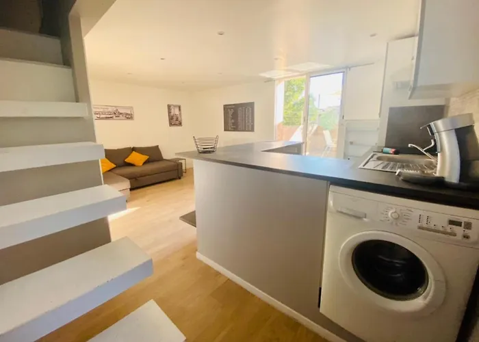 Beau T3 En Duplex Terrasse Et Parking Bien Placé * Toulouse